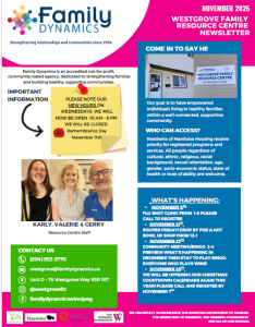 Westgrove Family Resource Centre Brochure PDF