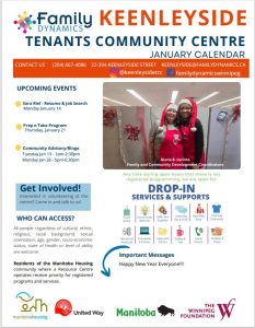 Keenleyside Tenants Community Centre Brochure PDF