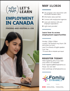 EMPLOYMENT IN CANADA