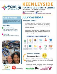 Keenleyside Tenants Community Centre Brochure PDF