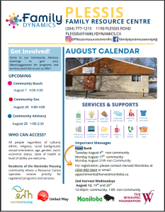 Plessis Community Family Resource Centre Brochure PDF
