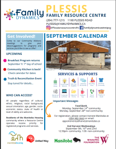 Plessis Community Family Resource Centre Brochure PDF