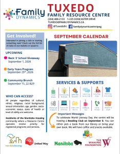 Tuxedo Family Resource Centre Brochure PDF