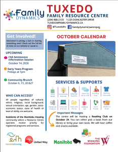 Tuxedo Family Resource Centre Brochure PDF